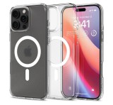 SPIGEN ULTRA HYBRID MAG műanyag telefonvédő (ütésállóság, légpárnás keret, MagSafe) ÁTLÁTSZÓ Apple iPhone 16 Pro Max