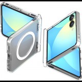 Spigen ULTRA HYBRID MAG műanyag telefonvédő (ütésállóság, légpárnás keret, MagSafe) ÁTLÁTSZÓ Samsung Galaxy Z Flip7 (SM-F766) (ACS09559) (ACS09559)