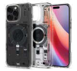 SPIGEN ULTRA HYBRID MAG NEO ONE műanyag telefonvédő (ütésállóság, légpárnás keret, MagSafe) ÁTLÁTSZÓ Apple iPhone 16 Pro 5G