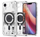 SPIGEN ULTRA HYBRID MAG NEO ONE műanyag telefonvédő (ütésállóság, légpárnás keret, MagSafe) ÁTLÁTSZÓ Apple iPhone 16e