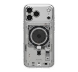 SPIGEN ULTRA HYBRID MAG NEO ONE műanyag telefonvédő (ütésállóság, légpárnás keret, MagSafe) ÁTLÁTSZÓ Apple iPhone 17 Pro