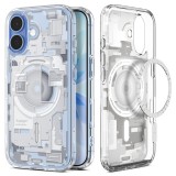 Spigen Ultra Hybrid MagFit Apple iPhone 17 tok, MagSafe, Zero One, fehér