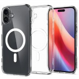Spigen Ultra Hybrid Magfit iPhone 16 tok átlátszó-fehér (ACS08205) (ACS08205)