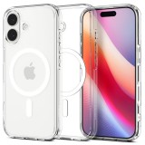 Spigen Ultra Hybrid MagSafe case for iPhone 17 Clear White ACS10380