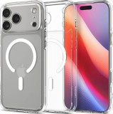 Spigen Ultra Hybrid MagSafe case for iPhone 17 Pro Clear White ACS10346