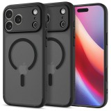 Spigen Ultra Hybrid MagSafe case for iPhone 17 Pro Frost Black ACS10349