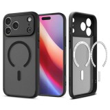 Spigen Ultra Hybrid MagSafe case for iPhone 17 Pro Max Frost Black