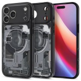 Spigen Ultra Hybrid MagSafe case for iPhone 17 Pro Max Zero One Black ACS10289