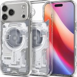 Spigen Ultra Hybrid MagSafe case for iPhone 17 Pro Max Zero One White ACS10287