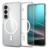 Spigen Ultra Hybrid MagSafe case for Samsung Galaxy S26 Clear White