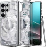 Spigen Ultra Hybrid MagSafe case for Samsung Galaxy S26 Ultra Zero One White ACS10683