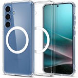 Spigen Ultra Hybrid MagSafe Clear White Samsung Galaxy S 2025+ tok (ACS08981)