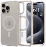 Spigen Ultra Hybrid MagSafe for iPhone 15 Pro Frost Natural Titanium  ACS07215