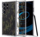 SPIGEN ULTRA HYBRID műanyag telefonvédő (ütésállóság, légpárnás keret, terep minta) ÁTLÁTSZÓ Samsung Galaxy S24 Ultra 5G (SM-S928)