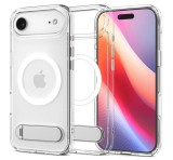 SPIGEN ULTRA HYBRID S műanyag telefonvédő (ütésállóság, légpárnás keret, kitámasztó, MagSafe) ÁTLÁTSZÓ Apple iPhone 17 Air