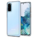 Spigen Ultra Hybrid - Samsung Galaxy S20 ütésálló tok - átlátszó