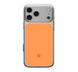 SPIGEN ULTRA HYBRID T MAG műanyag telefonvédő (ütésállóság, légpárnás keret, MagSafe) NARANCSSÁRGA Apple iPhone 17 Pro