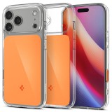Spigen Ultra Hybrid T MagSafe case for iPhone 17 Pro Glossy Orange ACS10477