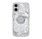 SPIGEN ULTRA HYBRID ZERO ONE műanyag telefonvédő (ütésállóság, légpárnás keret, MagSafe) FEHÉR Apple iPhone 17
