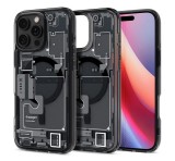 SPIGEN ULTRA HYBRID ZERO ONE műanyag telefonvédő (ütésállóság, légpárnás keret, MagSafe) FEKETE Apple iPhone 16 Pro Max