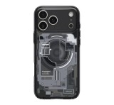 SPIGEN ULTRA HYBRID ZERO ONE műanyag telefonvédő (ütésállóság, légpárnás keret, MagSafe) FEKETE Apple iPhone 17 Pro