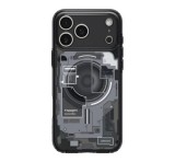 SPIGEN ULTRA HYBRID ZERO ONE műanyag telefonvédő (ütésállóság, légpárnás keret, MagSafe) FEKETE Apple iPhone 17 Pro Max