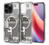 SPIGEN ULTRA HYBRID ZERO ONE műanyag telefonvédő (ütésállóság, légpárnás keret, MagSafe) TITÁN Apple iPhone 16 Pro Max