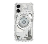 SPIGEN ULTRA HYBRID ZERO ONE műanyag telefonvédő (ütésállóság, légpárnás keret, MagSafe) TITÁNSZÜRKE Apple iPhone 17