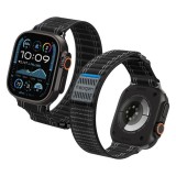 SPIGEN WBF0 óraszíj Apple Watch 8 / 9 / 10 / 11 / SE / Ultra készülékhez (44 / 45 / 46 / 49 MM) fekete