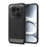 Spigen Xiaomi Redmi Note 15 Pro 5G rugged armor szilikon telefonvédő (ütésállóság, légpárnás sarok, karbon minta) fekete