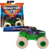 Spin Master Monster Jam: Grave Digger kisautó szilikon karkötővel