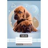 Spin Master Nebulo: Tûzött 1. osztályos vonalas füzet A5-ös 14-32 Állatos - Kutyás