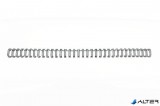 Spirál, fém, 3:1, 9,5 mm, 85 lap, GBC "WireBind", fekete