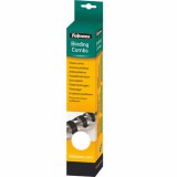 Spirál, műanyag, 6 mm, 10-20 lap, FELLOWES, 25 db, fehér (IFW53300)
