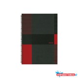 Spirálfüzet A4, 80lap vonalas, keményfedelû Marker Linear