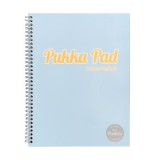 Spirálfüzet, A4, vonalas, 100 lap, PUKKA PAD Pastel Jotta Pad, vegyes szín (PUP2010V)
