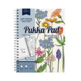 Spirálfüzet, B5, vonalas, színezővel, 100 lap, PUKKA PAD Jotta Notebook, vegyes szín (PUP2142)