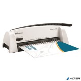 Spirálozógép, műanyag spirálkötéshez, manuális, 120 lap, FELLOWES "Starlet 2+"