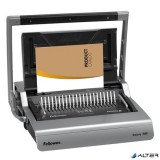 Spirálozógép, műanyag spirálkötéshez, manuális, 500 lap, FELLOWES "Galaxy"