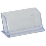 Spirit: Áttetsző asztali névjegykártya tartó BC70