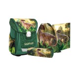 Spirit: Cool Raptor ergonomikus iskolatáska, hátizsák 4 db-os szett