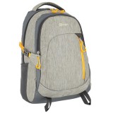 Spirit: Crew szürke, sárga lekerekített iskolatáska, hátizsák