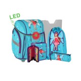 Spirit: Fairy 5db-os 3D ergonomikus LED-es iskolatáska szett