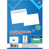 Spirit: Fehér boríték B6 17,6x12,6cm 100db-os csomag