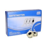 Spirit: Fehér fluoreszkáló árazócímke 26x16mm-es