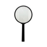 Spirit: Fekete 70mm-es műanyag nyelű nagyító