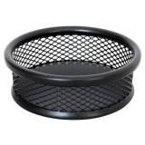 Spirit: Fekete fémhálós gémkapocstartó 4x9cm