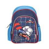 Spirit: Football no.10 lekerekített iskolatáska, hátizsák 24x13x31cm