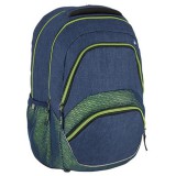 Spirit: Freedom kék és neon lekerekített iskolatáska, hátizsák