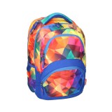 Spirit: Freedom színes lekerekített iskolatáska, hátizsák